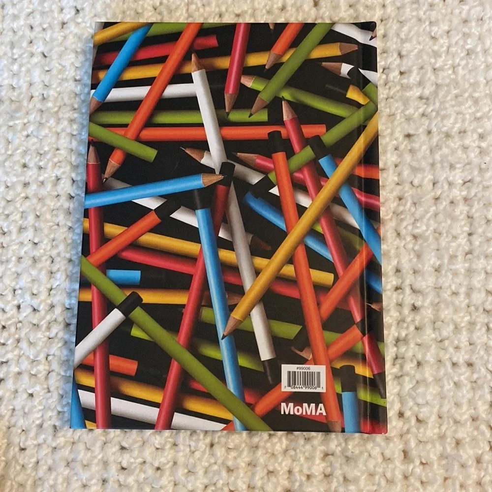 Hidden Pencil Notebook Journal with Orange Pencil